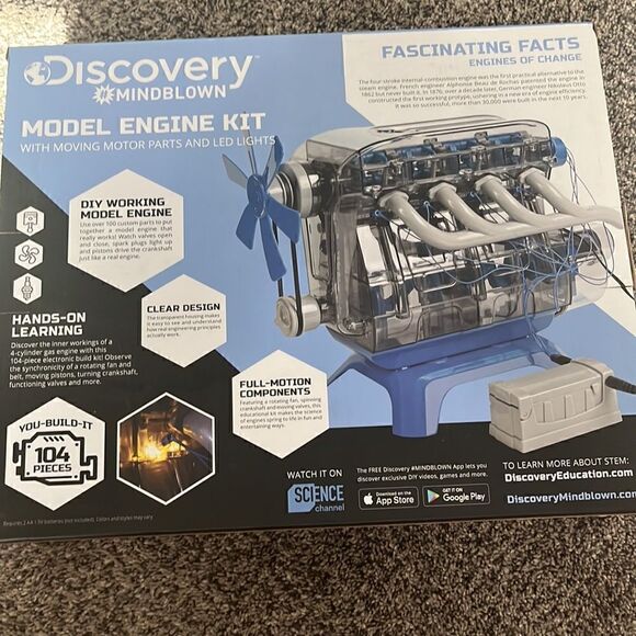 Discovery Model Engine Kit - NIB - Picture 3 of 6